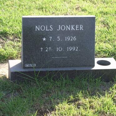 JONKER Arnoldus Maritis 1926-1992