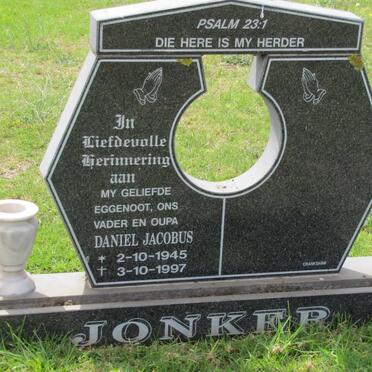 JONKER Daniel Jacobus 1945-1997