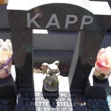 KAPP Linette Estelle 1969-1979