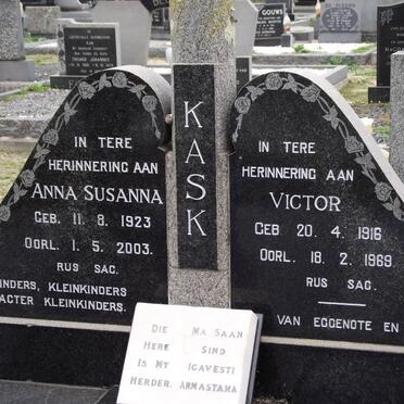 KASK Victor 1916-1969 &amp; Anna Susanna 1923-2003