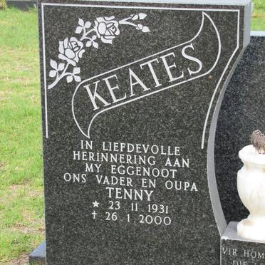 KEATES Tennyson Mcleod 1931-2000