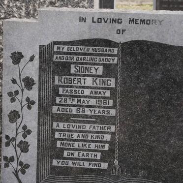 KING Sidney Robert -1961