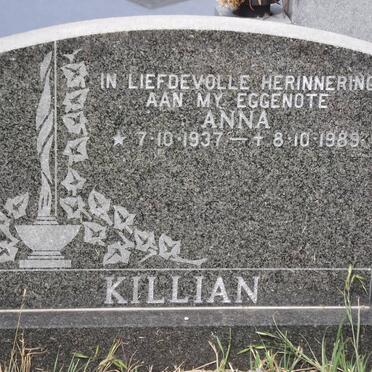 KILLIAN Anna 1937-1989