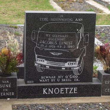 KNOETZE Jacobus Ernest 1959-1993