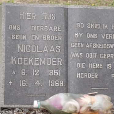 KOEKEMOER Nicolaas 1951-1969