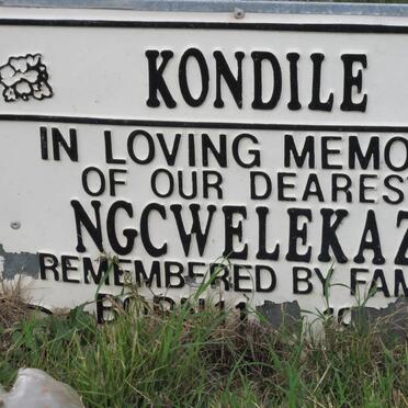 KONDILE Ngcwelekazi