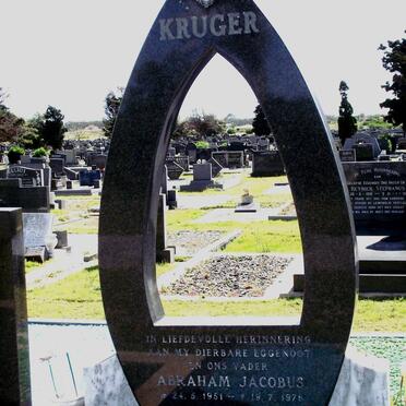 KRUGER Abraham Jacobus 1951-1978