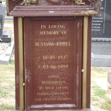 KULATI Buyiswa Ethel 1937-1999