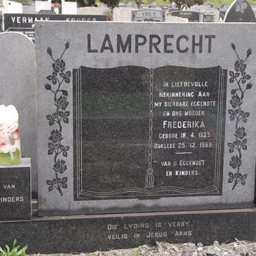 LAMPRECHT Frederika 1923-1969