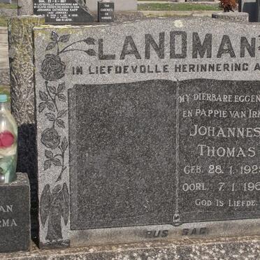 LANDMAN Johannes Thomas 1925-1967