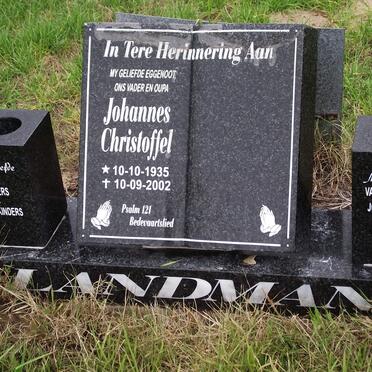 LANDMAN Johannes Christoffel 1935-2002