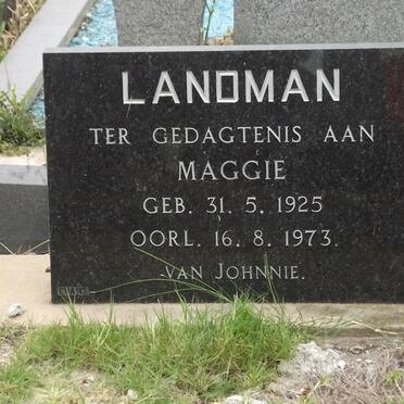 LANDMAN Madalena Johanna Petronella 1925-1973