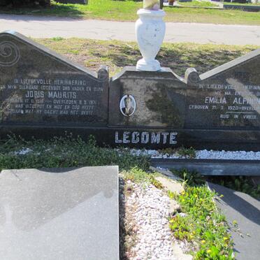 LECOMTE Joris Maurits 1918-1971 &amp; Emilia Alfhonsina 1920-1985