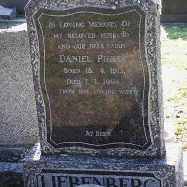 LIEBENBERG Daniel Pieter 1913-1964