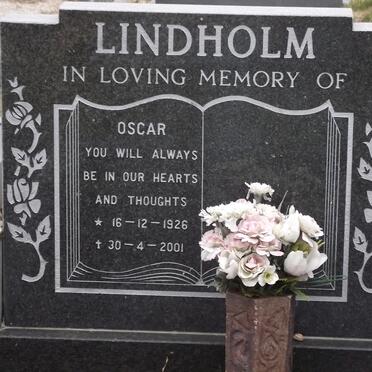 LINDHOLM Oscar Frederick J. 1926-2001