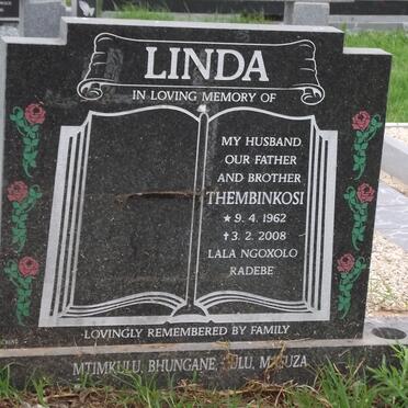 LINDA Thembinkosi 1962-2008
