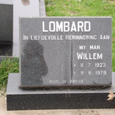 LOMBARD Willem 1923-1979