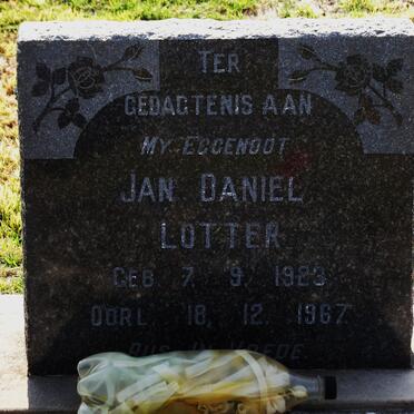 LOTTER Jan Daniel 1923-1967