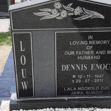 LOUW Dennis Enock 1947-2011