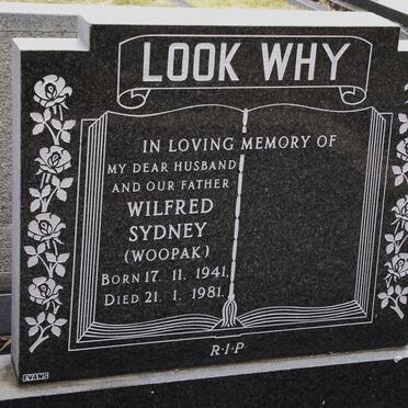 LOOK WHY Wilfred Sydney 1941-1981