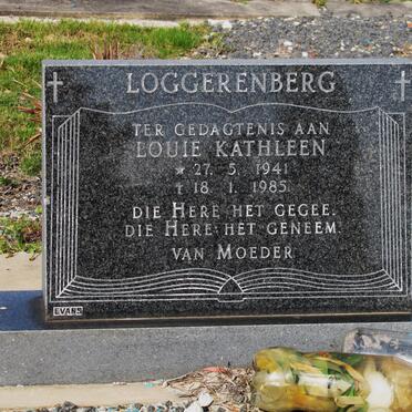 LOGGERENBERG Louie Kathleen 1941-1985