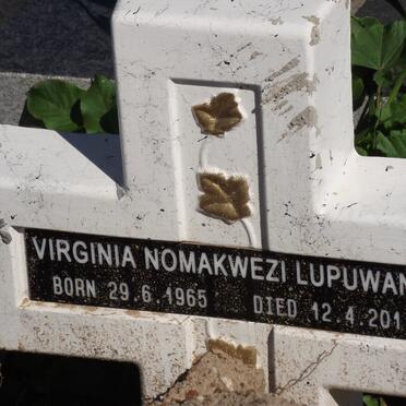LUPUWANA Virginia Nomakwezi 1965-2011