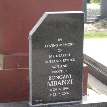 MBANZI Bongani 1976-2007