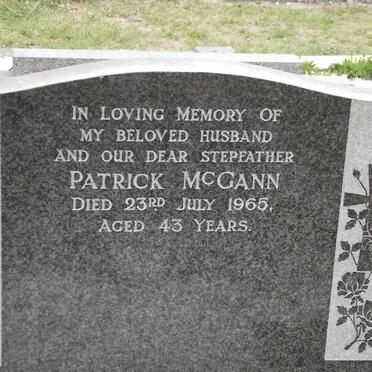 McGANN Patrick -1965