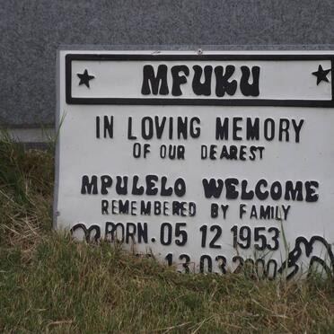 MFUKU Mpulelo Welcome 1953-2000