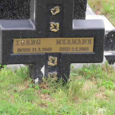 MZAMANE Isang 1945-2005