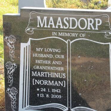 MAASDORP Marthinus 1942-2009