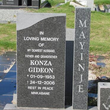 MAYINJE Konza Gideon 1953-2006