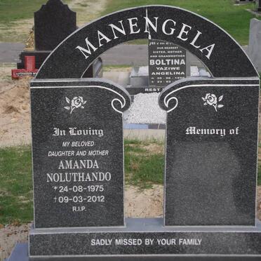 MANENGELA Amanda Noluthando 1975-2012