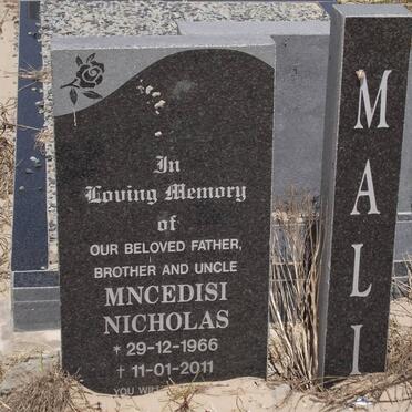 MALI Mncedisi Nicholas 1966-2011