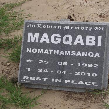 MAGQABI Nomathamsanqa 1992-2010
