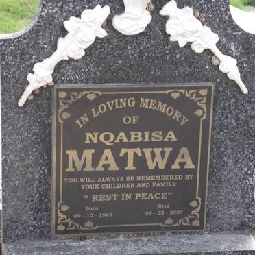MATWA Nqabisa 1963-2007