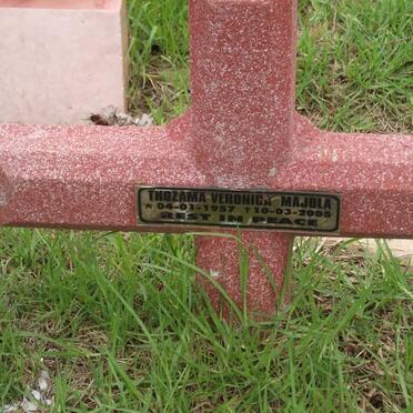MAJOLA Thozama Veronica 1957-2005