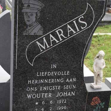MARAIS Wouter Johan 1972-1996