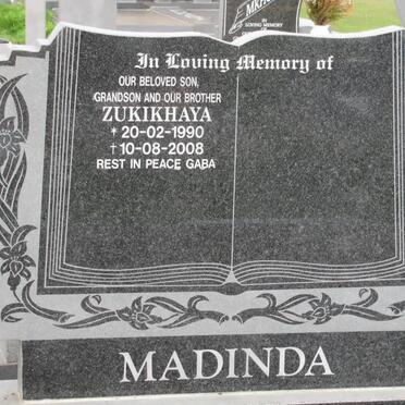 MADINDA Zukikhaya 1990-2008