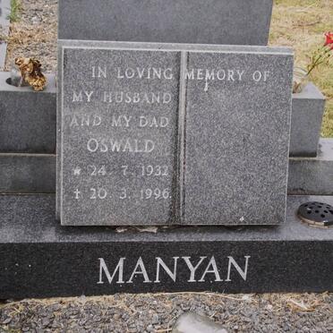 MANYAN Oswald 1932-1996