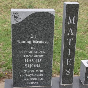 MATIES David Sqori 1918-1999