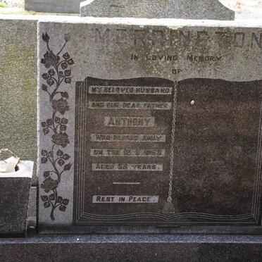 MERRINGTON Anthony -1958