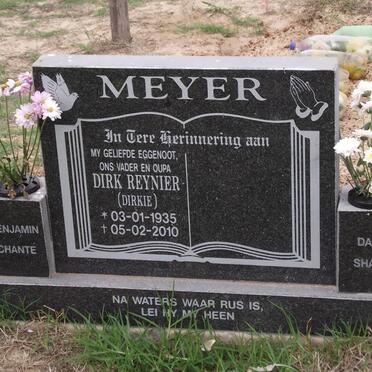 MEYER Dirk Reynier 1935-2010