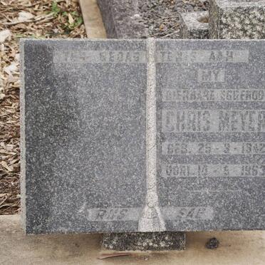 MEYER Chris 1942-1963