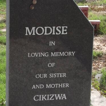 MODISE Cikizwa 1968-2007