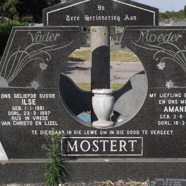 MOSTERT Ilse 1981-1997 :: MOSTERT Amanda 1954-1984