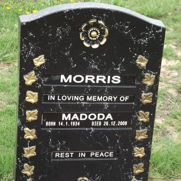MORRIS Madoda 1934-2009
