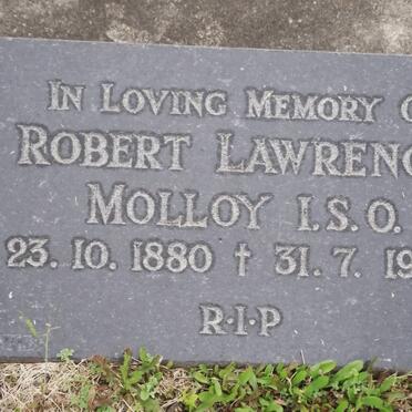 MOLLOY Robert Lawrence 1880-1967