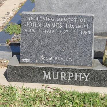 MURPHY John James 1939-1985