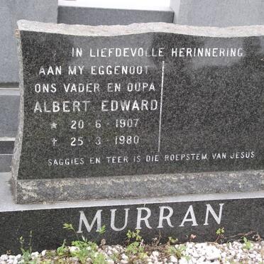 MURRAN Albert Edward 1907-1980